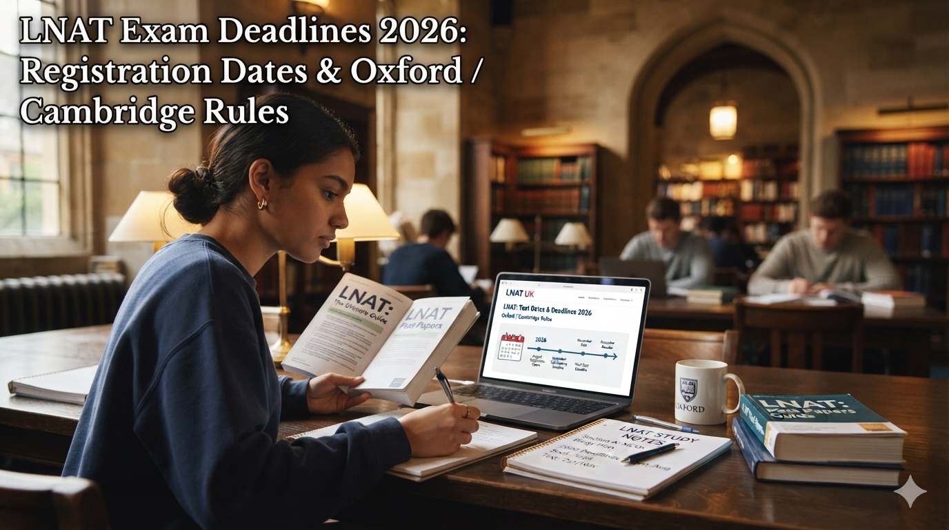 LNAT Exam Deadlines 2026: Registration Dates & Oxford / Cambridge Rules